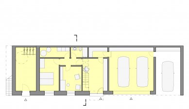 Villa Tajm - Půdorys 1PP