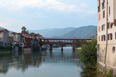 Most v Bassanu - foto: Petr Šmídek, 2018