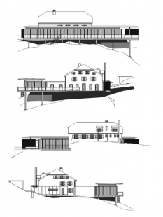 Horská chata Niesen - Fasády - foto: © Aebi & Vincent architekten