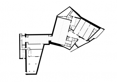 Umělecké muzeum v Basileji - Půdorys suterénu - foto: Christ & Gantenbein Architekten