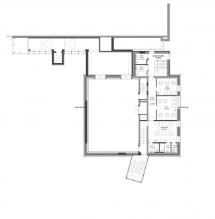 Multifunctional Center Humpolec - Floor plan 3rd floor