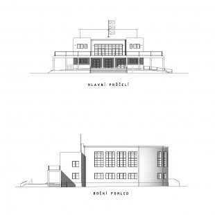 Rekonstrukce pavilonu A - Pohledy