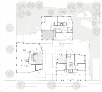 Ernst-Melchior-Gasse housing development - Ground floor layout