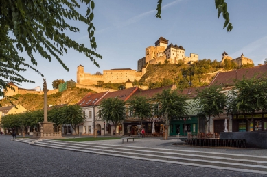 Rekonstrukce Mierového námestia v Trenčíně - foto: Bořivoj Čapák