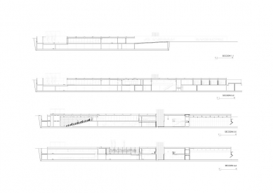 Madinat Al Zahara Museum - Řezy - foto: Nieto Sobejano Arquitectos