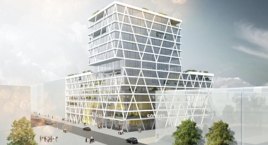 50Hertz Headquarters - Vizualizace - foto: LOVE architecture and urbanism