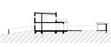 Stavební úpravy rodinného domu - Řez
