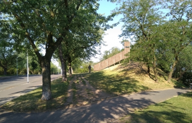 Watchtower on Vítkov Ridge - Vizualizace - foto: Ehl & Koumar architekti