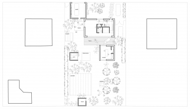 Young family homestead - Ground floor plan - foto: TOITO architekti