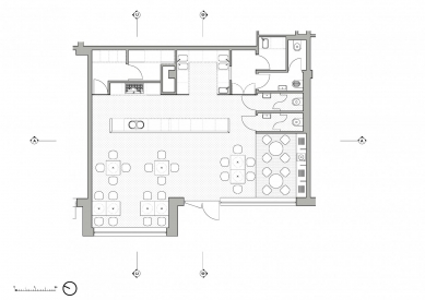 Bistro Francin - Půdorys - foto: DDAANN