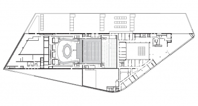 Opera House Linz - Floor plan 3rd floor - foto: Terry Pawson Architects