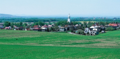 Dostavba věže kostela sv. Floriana - foto: Ota Nepilý