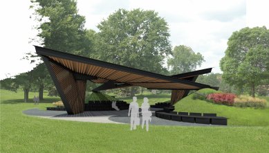 MPavilion 2018  - Render - foto: Estudio Carme Pinós