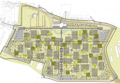 City Cemetery Prešov-Šváby - Situation