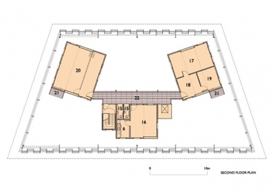 Fawood Children’s Centre - Půdorys druhého patra - foto: © Alsop Architects, London