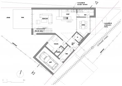 Vila Na Kozinci - Floor plan 1st floor