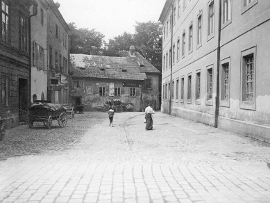 Rekonstrukce měšťanského domu v Českých Budějovicích - Historické foto