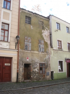 Rekonstrukce měšťanského domu v Českých Budějovicích - Původní stav