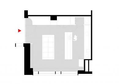 Lunter Bistro - Floor plan - foto: plusminusarchitects