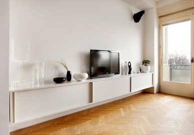 Apartment renovation in Letna - foto: Jakub Vlček