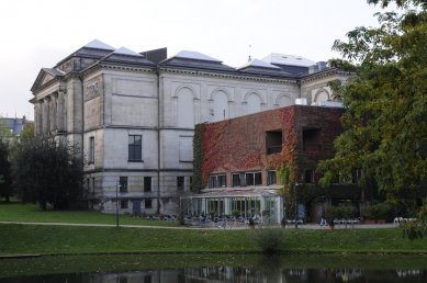 Expansion of the art gallery - Extension by Werner Düttmann from the 1980s.