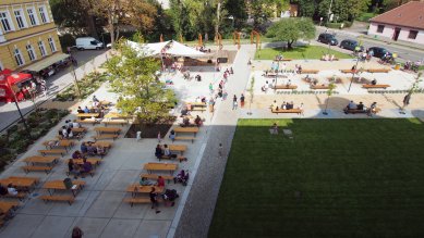 Parter gymnázia v Kyjově - foto: soukromý archiv