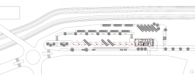 Autobusové nádraží ČAD Blansko - Půdorys