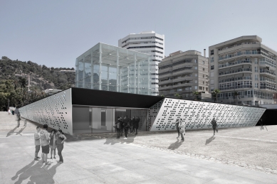 Centre Pompidou Málaga - Vizualizace