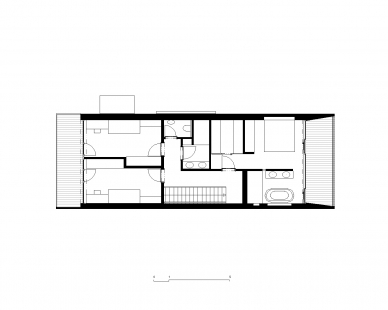 Family House Dobřichovice - Floor plan 2nd floor - foto: EBM Expert