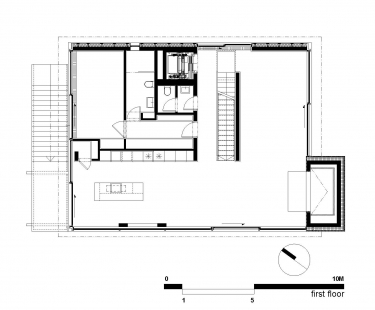 Villa Špindlerův Mlýn - First floor plan - foto: ra15