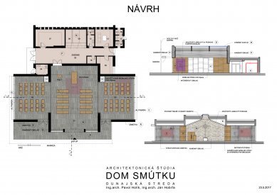 Rekonštrukcia domu smútku v Dunajskej Strede - foto: La Pianta s.r.o.