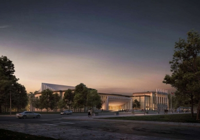 Koncertní hala v Ostravě - foto: Henning Larsen Architects