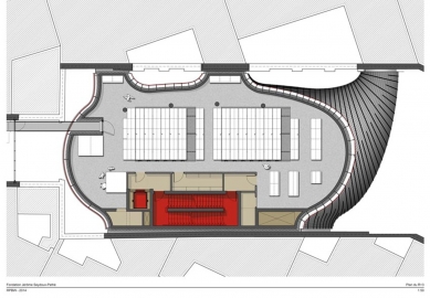 Sídlo nadace Jérôme Seydoux-Pathé - Level 3 - foto: Renzo Piano Building Workshop