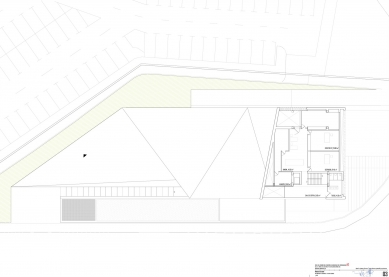 112 Emergency Service Extremadura Office - Floor plan 2nd floor - foto: Daniel Jiménez + Jaime Olivera arquitectos