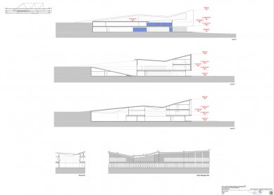 112 Emergency Service Extremadura Office - <CZ>Řezy</CZ><EN>Slices</EN> - foto: Daniel Jiménez + Jaime Olivera arquitectos