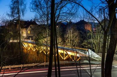 Lávka pro pěší a cyklisty ve Zdicích - foto: Andrea Thiel Lhotáková