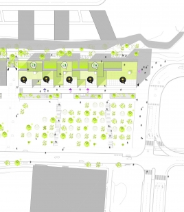 Bytové bloky v Nanterre - foto: XTU architects