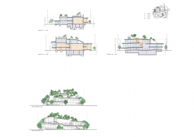 Art Museum & Library, Ota - Views and Sections - foto: akihisa hirata architecture office