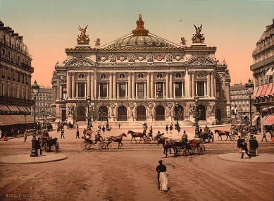 Národní pařížská opera - Historický snímek