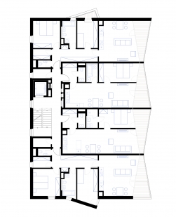 Corso Apartments, Beroun - Typical floor plans