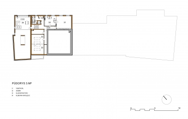 Leisure Centre - Floor plan 3rd floor