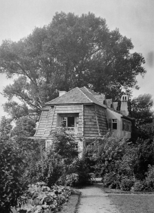 House van de Velde - Historický snímek ze zahrady