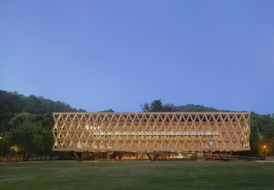 Chilský národní pavilon pro Expo 2015 - foto: Roland Halbe