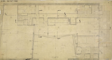 Le Corbusierův byt s ateliérem - Půdorys bytu - foto: FLC