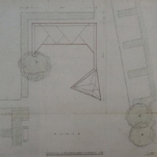 Pomník obětem březnového puče - Výkres z pozdimu 1921