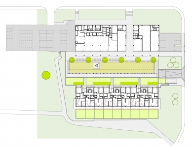 Overview - Ground plan 1st floor