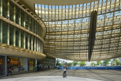Pasáž Canopée v obchodní čtvrti Les Halles - foto: Petr Šmídek, 2019