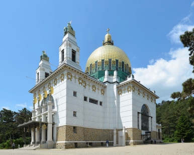 Kostel sv. Leopolda na Steinhofu - foto: Petr Šmídek, 2017