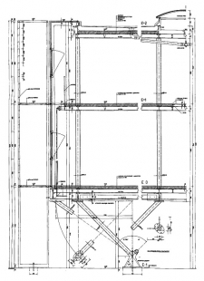 Přístavba fakulty architektury RWTH - Detailní prvoplán - foto: Plán autora