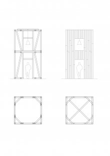 Zvonička na Betlémském náměstí - Plány - foto: Ehl & Koumar architekti